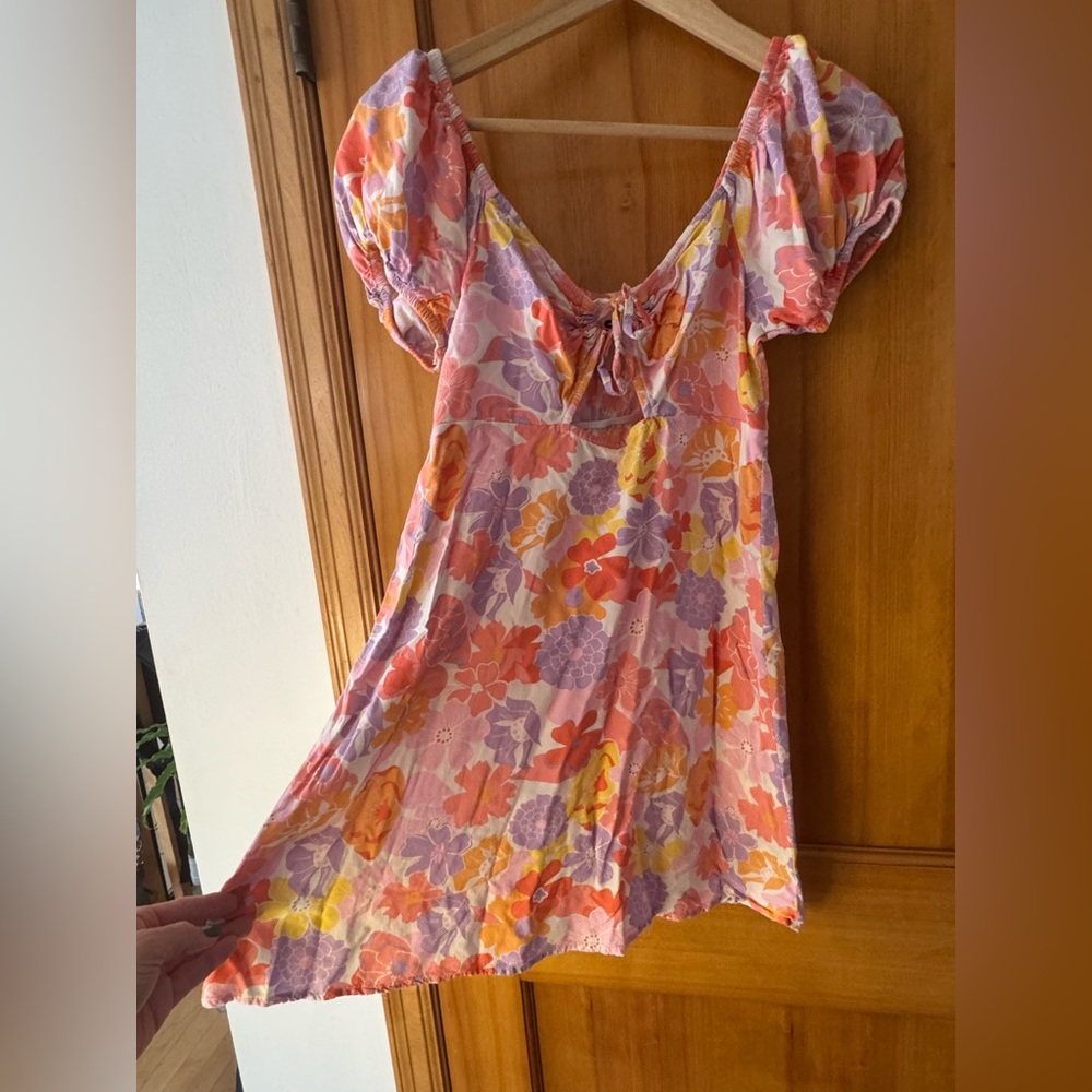 SO Multicolor Floral Dress
